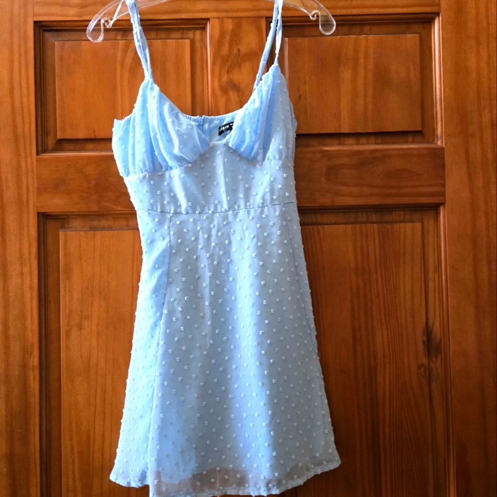 Light Blue Sleeveless Sundress Size SM